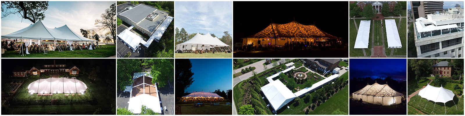 Tent rentals in Richmond VA, Colonial Heights, South Hill, Chester, and Petersburg Virginia