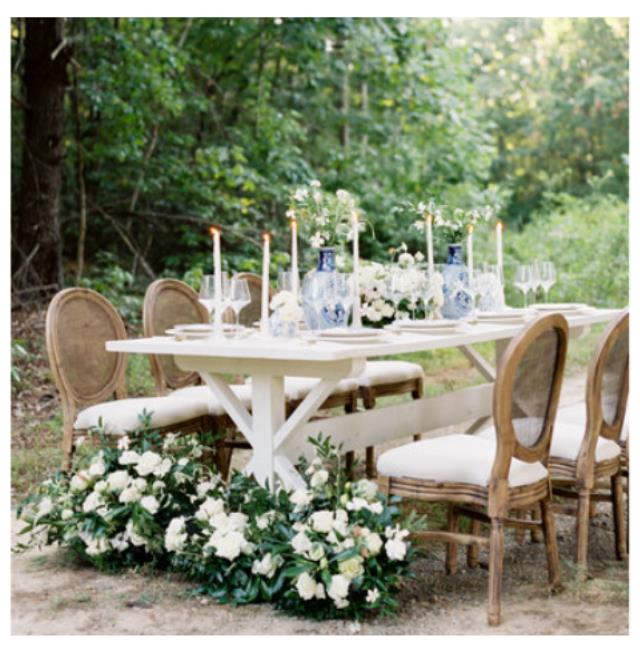 Rental store for TABLES, WHITE ELM ESTATE, 8 in Colonial Heights VA