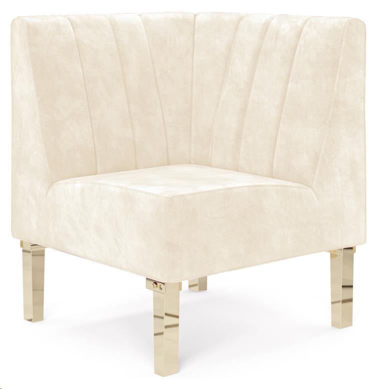 Rental store for LOUNGE, KINCAID CORNER IVORY VELVET in Colonial Heights VA