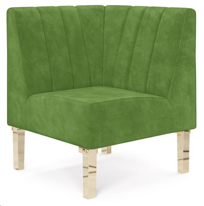 Rental store for LOUNGE, KINCAID CORNER MOSS VELVET in Colonial Heights VA