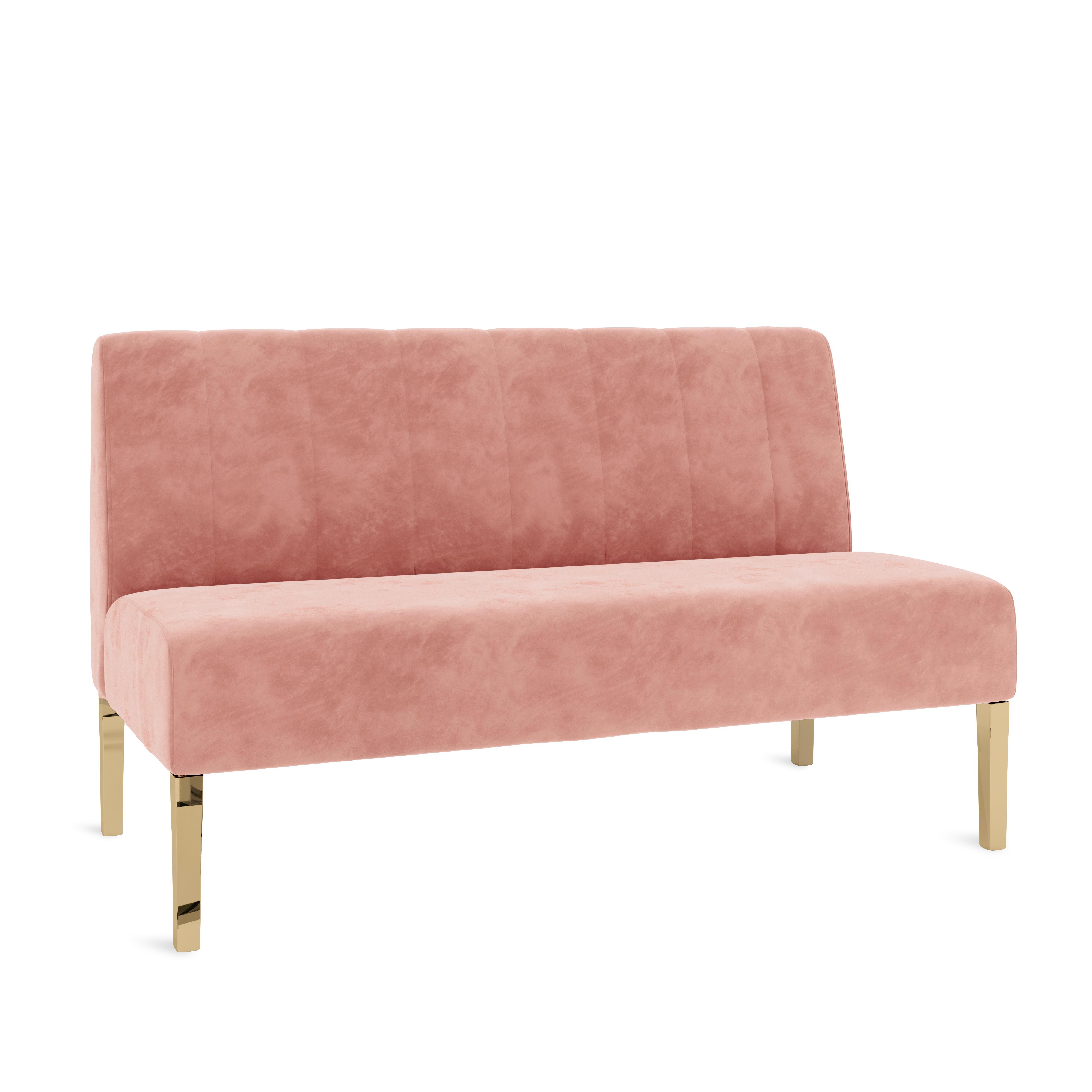 Rental store for LOUNGE, KINCAID LOVESEAT BLUSH VELVET in Colonial Heights VA