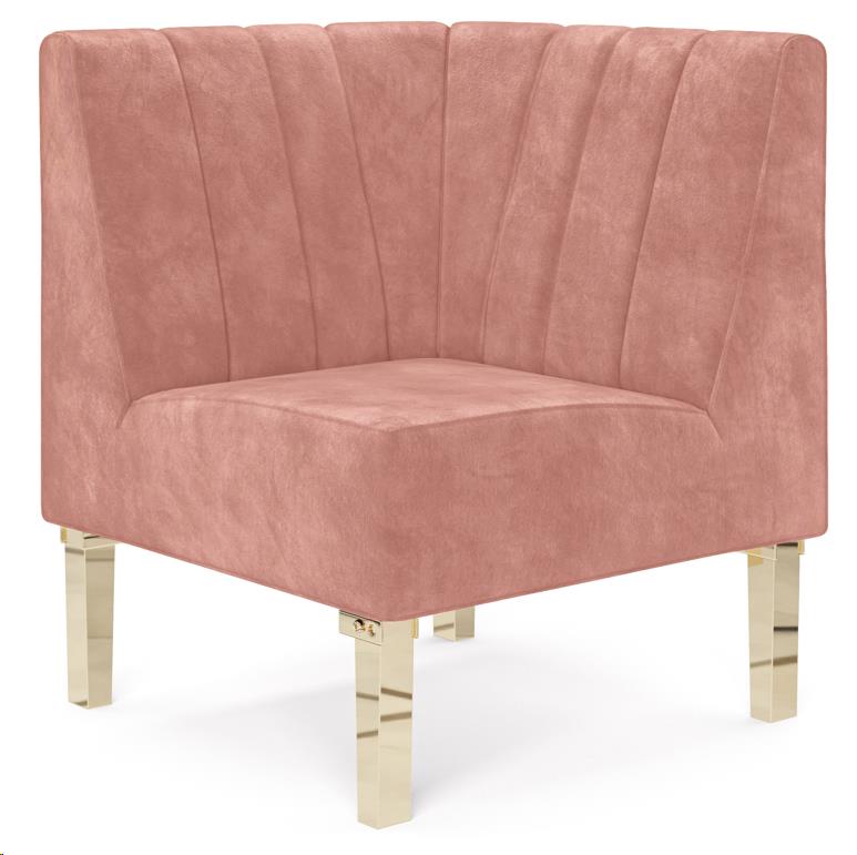 Rental store for LOUNGE, KINCAID CORNER BLUSH VELVET in Colonial Heights VA