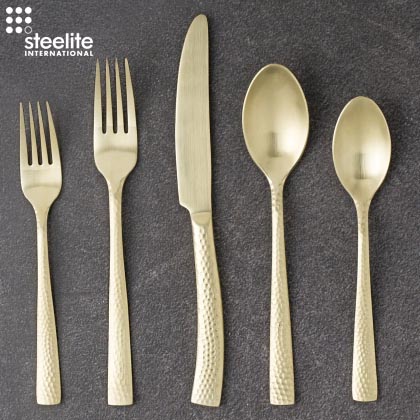 Rental store for SHABAZZ CHAMPAGNE GOLD FLATWARE in Colonial Heights VA
