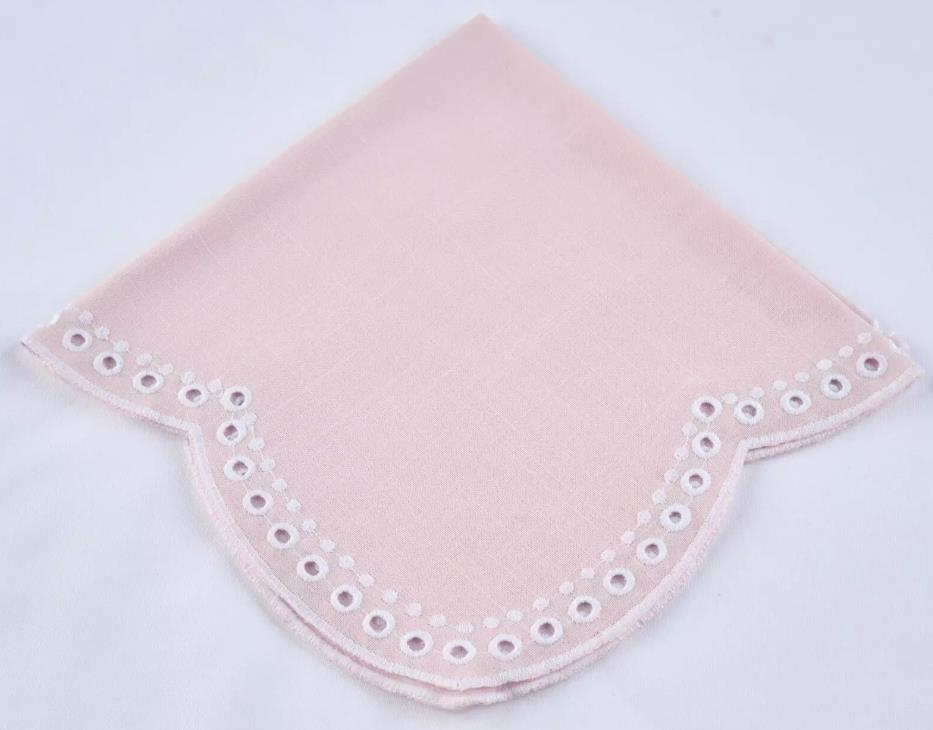 Rental store for NAPKIN 20X20 SCALOPPINI BLUSH in Colonial Heights VA