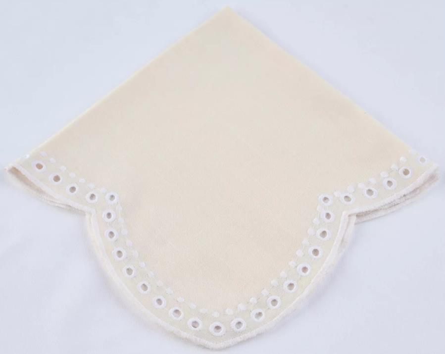 Rental store for NAPKIN 20X20 SCALOPPINI IVORY in Colonial Heights VA