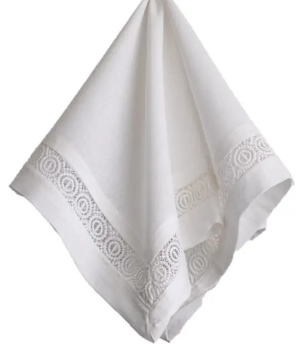 Rental store for NAPKIN 20X20 BORDELLE WHITE in Colonial Heights VA